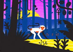 国产双人插画素材视频,浪漫邂逅，共绘美好时光