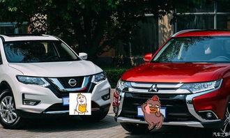 国产欧蓝德对比奇骏视频,性能与品质对决