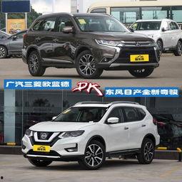 国产欧蓝德对比奇骏视频,性能与品质对决