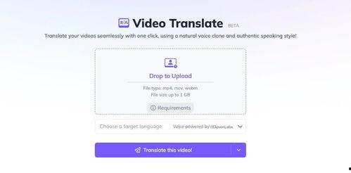 国产ai视频翻译