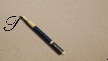 国产钢笔试笔视频  第1张